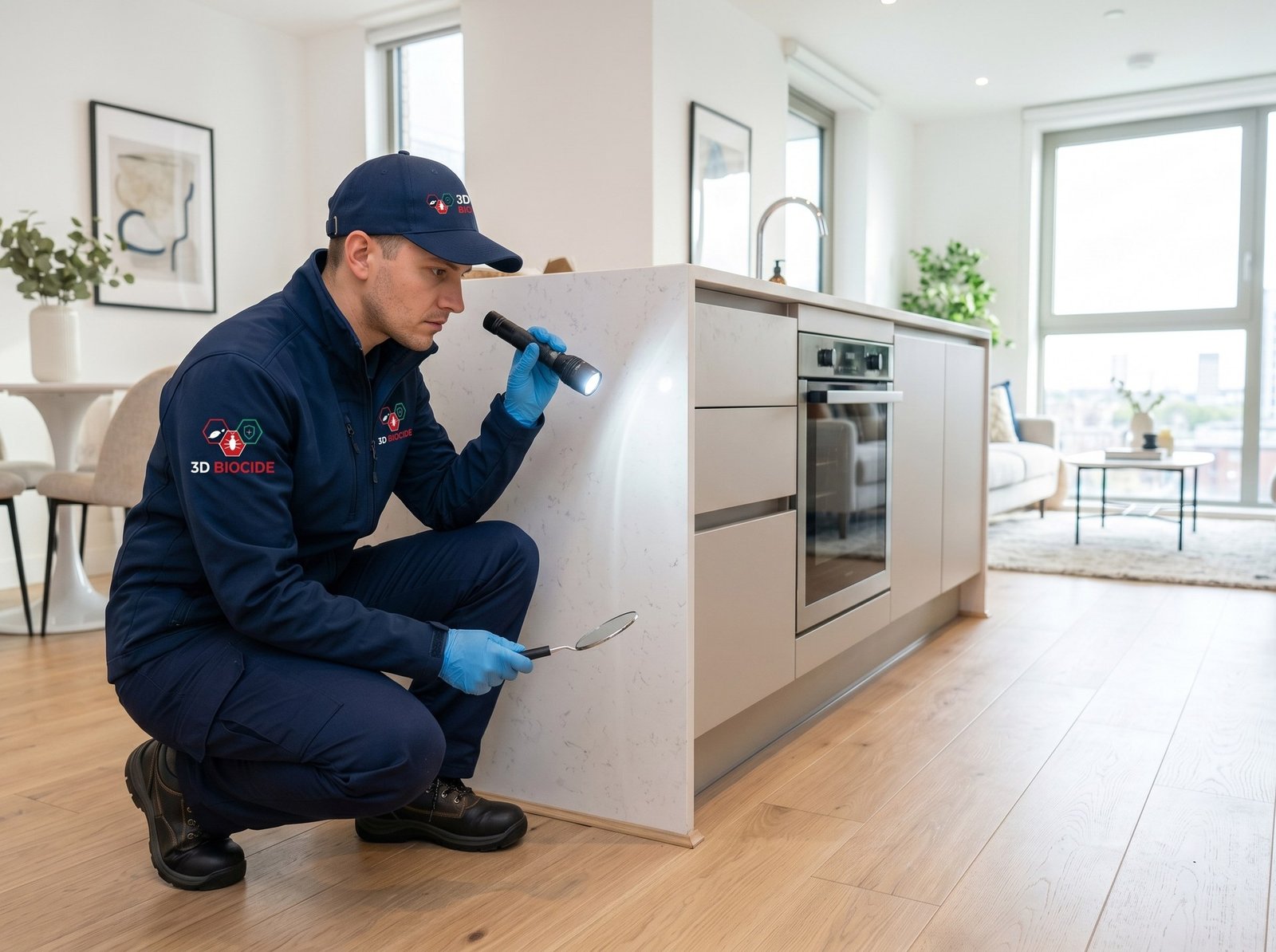 Technicien expert 3D Biocide en intervention antiparasitaire à Marseille